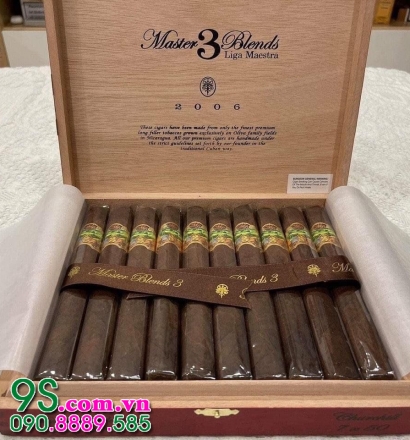 Xì gà Oliva Master Blends 3 - hộp gỗ 20 điếu