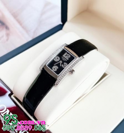 Đồng Hồ Longines Dolce Vita Diamonds Black Dial Quartz Leather Ladies Watch